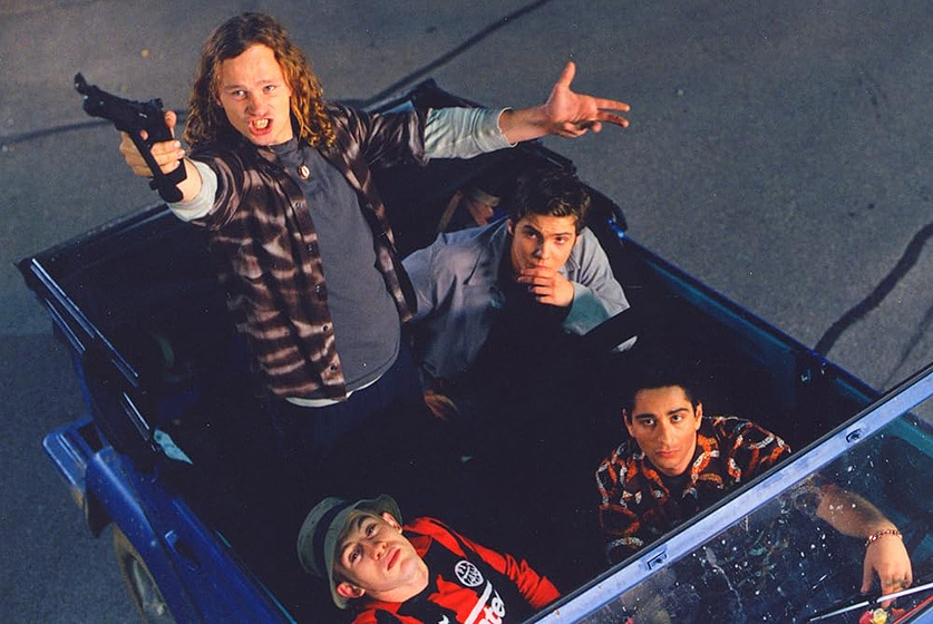 Daniel Brühl y Denis Moschitto en No More School