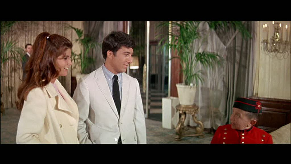 Dustin Hoffman en El Graduado