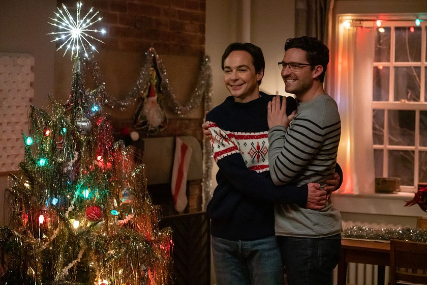 Jim Parsons y Ben Aldridge en Quédate a mi Lado