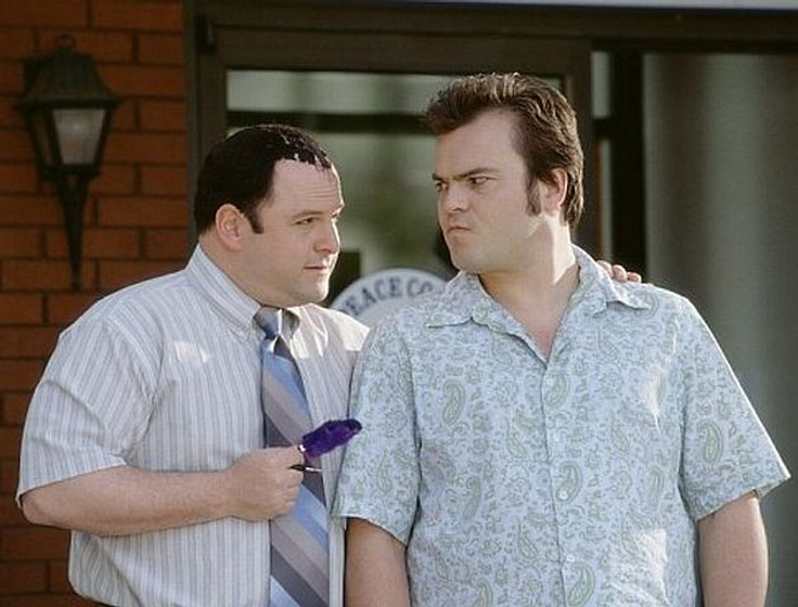 Jack Black y Jason Alexander en Amor Ciego