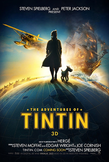 Imagen de Las Aventuras de Tintín: El secreto del Unicornio (Cartel)