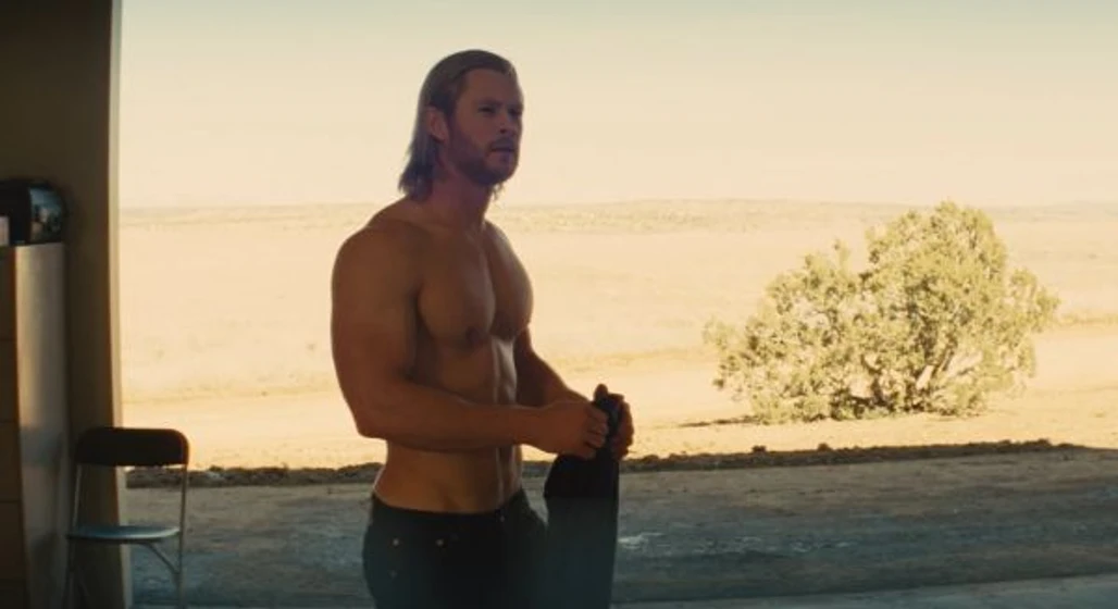 Chris Hemsworth en thor