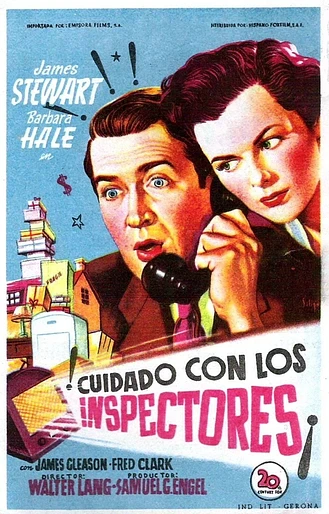 Poster de Cuidado con los Inspectores