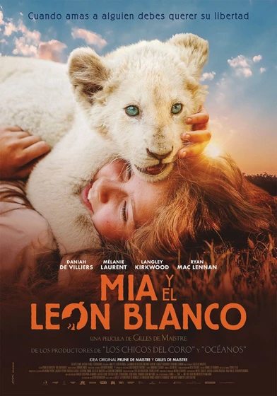 Imagen de mia-y-el-leon-blanco (Cartel español)