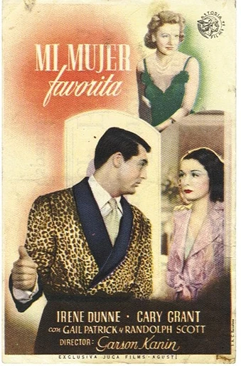 Poster de Mi mujer favorita