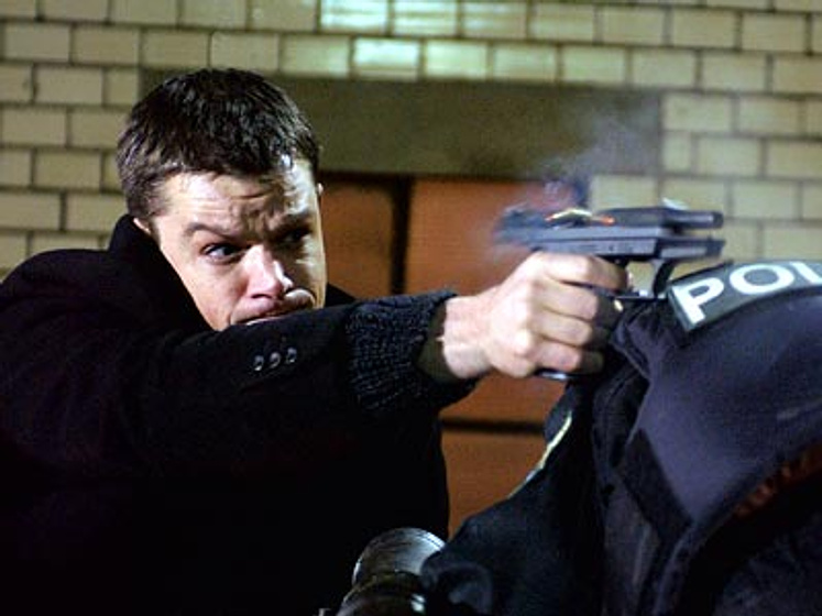 Matt Damon en El Mito de Bourne