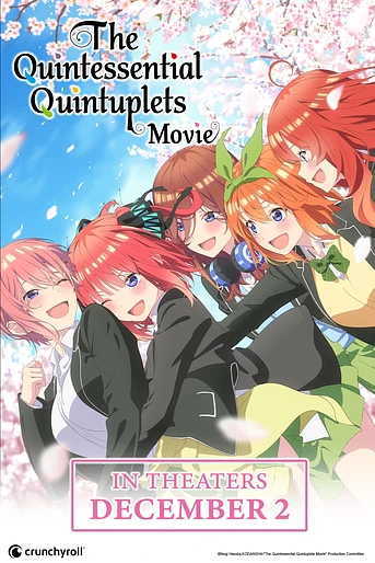 Poster de The Quintessential Quintuplets Movie