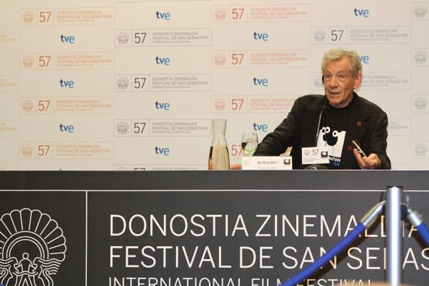 Ian McKellen en Tonto quien lo lea (Sir Ian Mckellen - Premio Donostia )