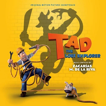Carátula de la banda de sonido de Las Aventuras de Tadeo Jones