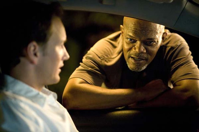 Samuel L. Jackson y Patrick Wilson [I] en Protegidos por su Enemigo