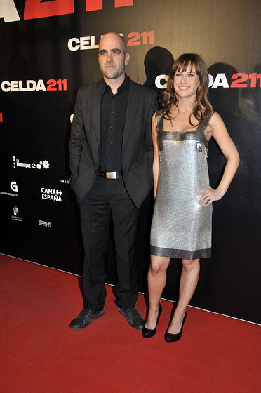 Luis Tosar y Marta Etura en Celda 211 (Premiere en Madrid. Noviembre 2009)