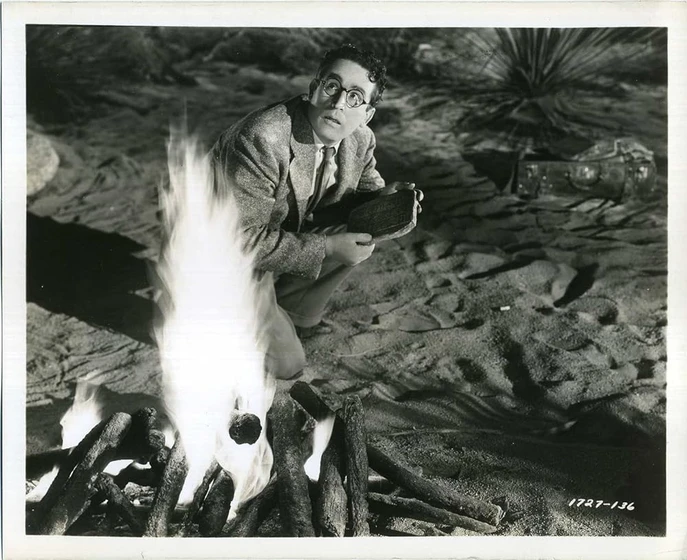 Harold Lloyd en professor-beware
