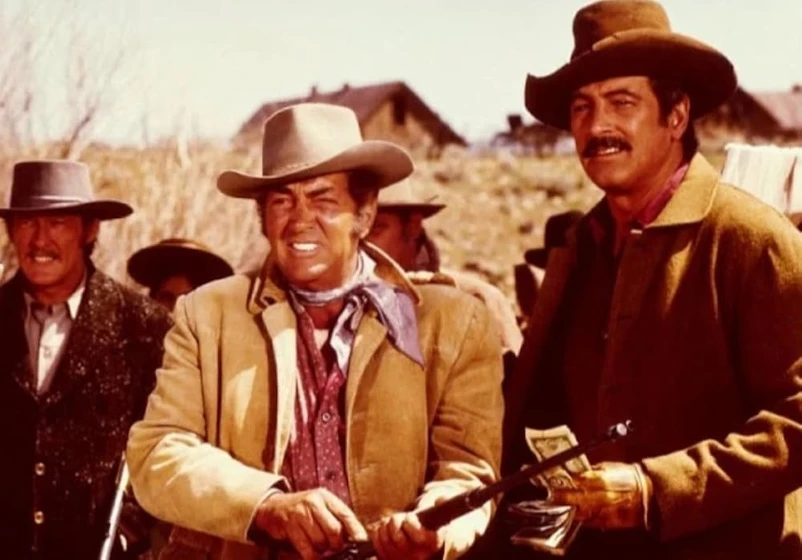 Dean Martin y Rock Hudson en amigos-hasta-la-muerte-1973