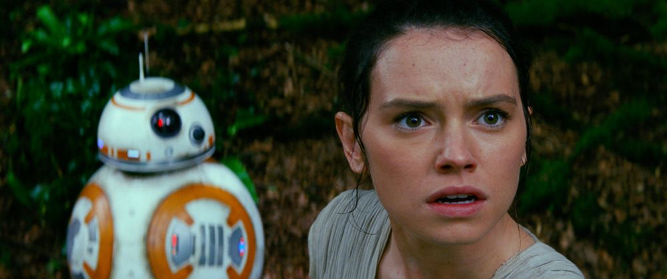 Daisy Ridley en Star Wars: Episodio VII. El Despertar de la Fuerza