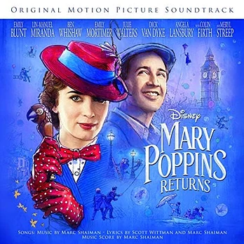 Carátula de la banda de sonido de El Regreso de Mary Poppins