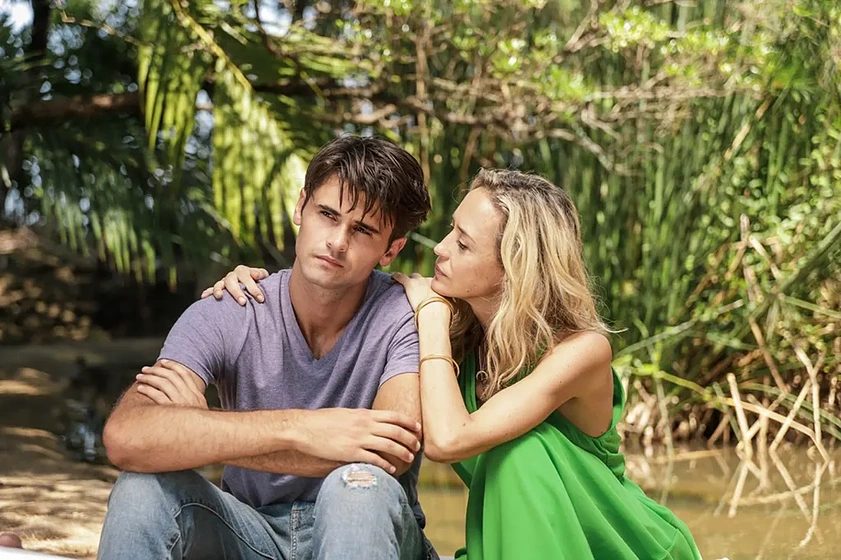 Helene De Fougerolles y Loyan Pons de Vier en Amor en Isla Mauricio