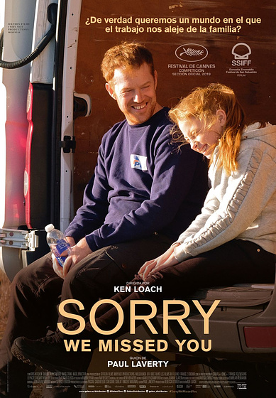 Imagen de Sorry we Missed you (Cartel español)