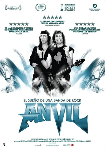 Poster de Anvil. El Sueño de una banda de rock