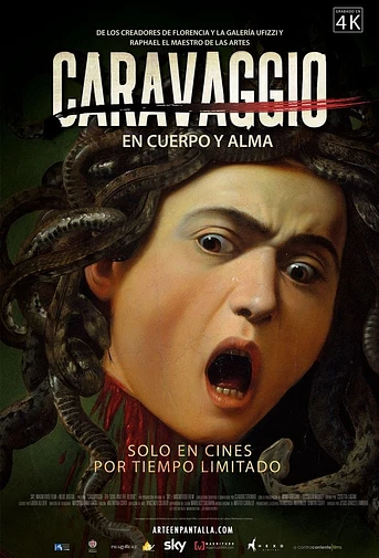Poster de Caravaggio. En Cuerpo y alma