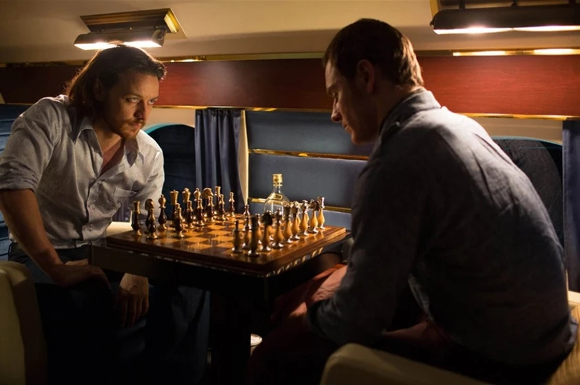 James McAvoy y Michael Fassbender en x-men-dias-del-futuro-pasado