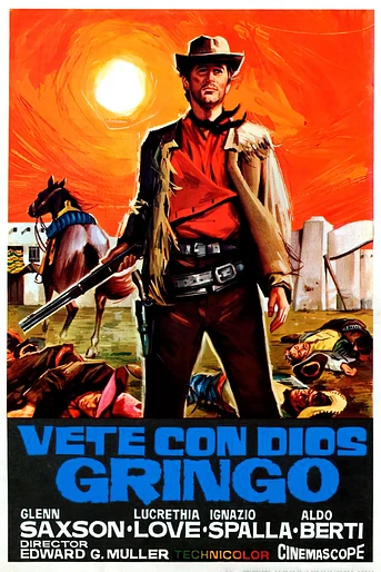 Poster de Vete con Dios, Gringo