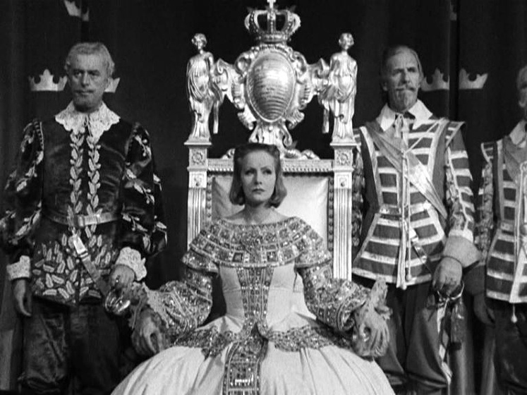 Greta Garbo en La Reina Cristina de Suecia
