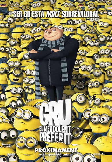 Imagen de Gru. Mi Villano Favorito (Cartel teaser catalán)