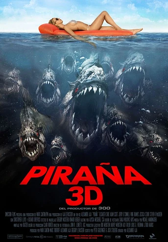 Poster de Piraña 3D