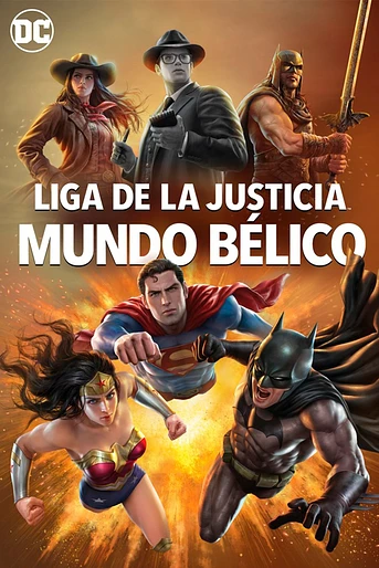 Poster de Liga de la Justicia: Mundo Bélico
