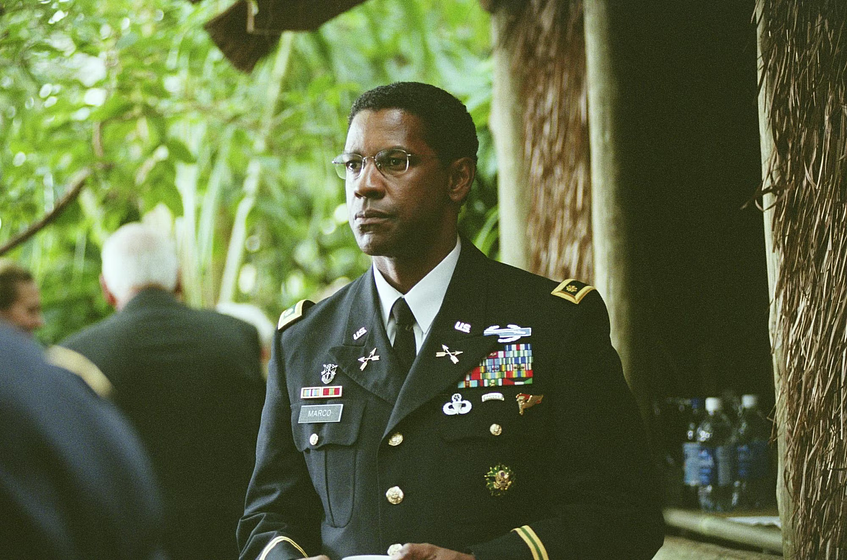 Denzel Washington en El Mensajero del Miedo