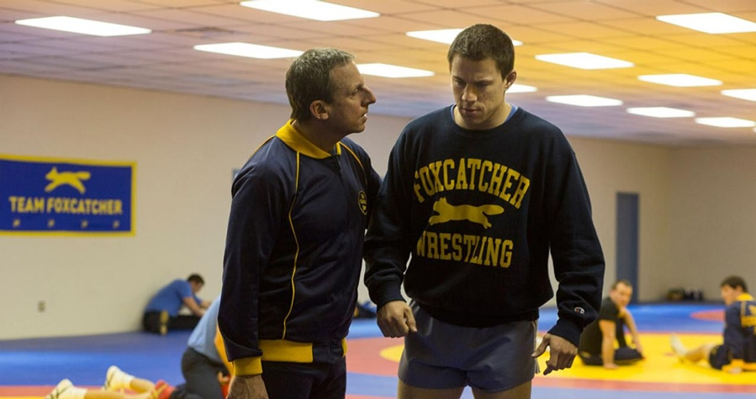 Steve Carell y Channing Tatum en Foxcatcher