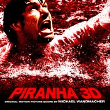 Carátula de la banda de sonido de Piraña 3D, The Score