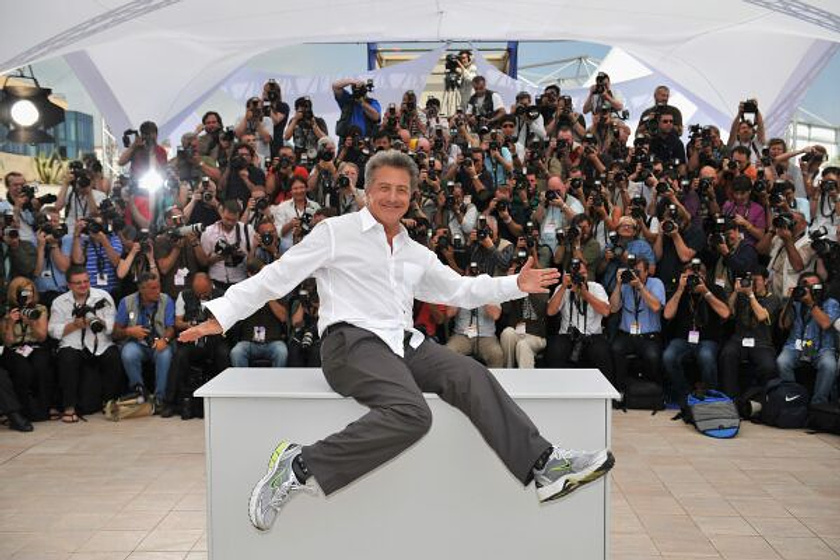 Dustin Hoffman en Kung Fu Panda (Photocall en Cannes. Mayo 2008)