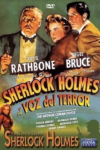 Poster de Sherlock Holmes y la Voz del Terror