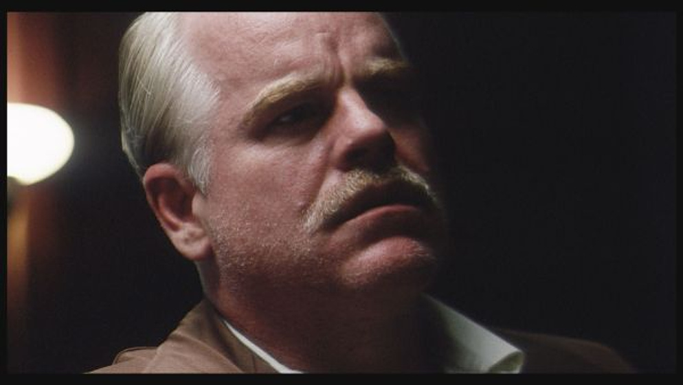 Philip Seymour Hoffman en The Master