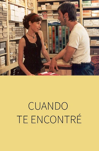 Poster de Cuando te encontré