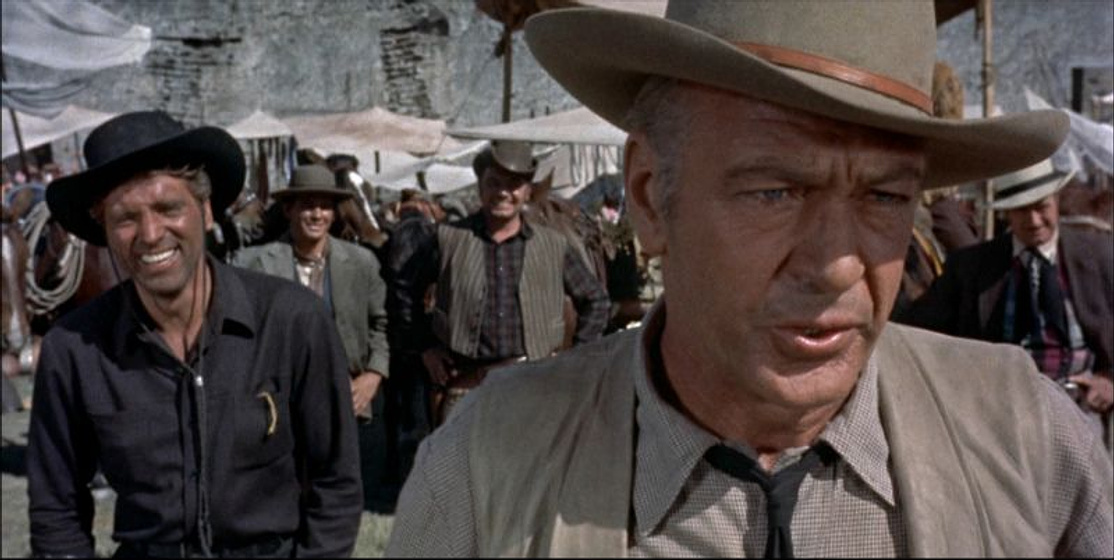 Burt Lancaster y Gary Cooper en Veracruz