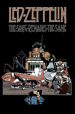 poster of movie Led Zeppelin: the Song remains the same