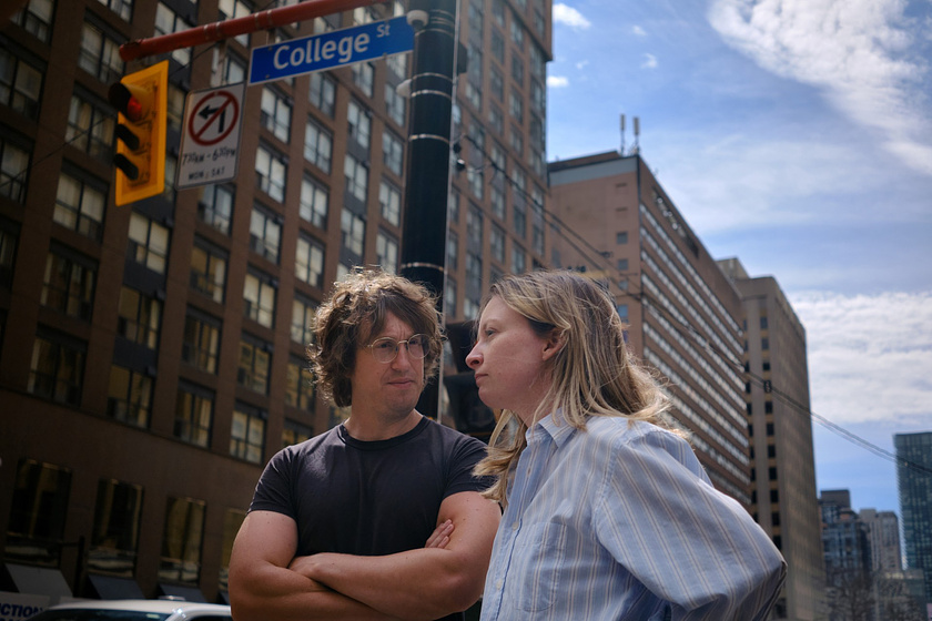 Matt Johnson y Deragh Campbell en Matt and Mara