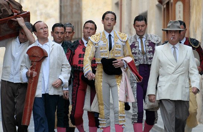 Adrien Brody en Manolete