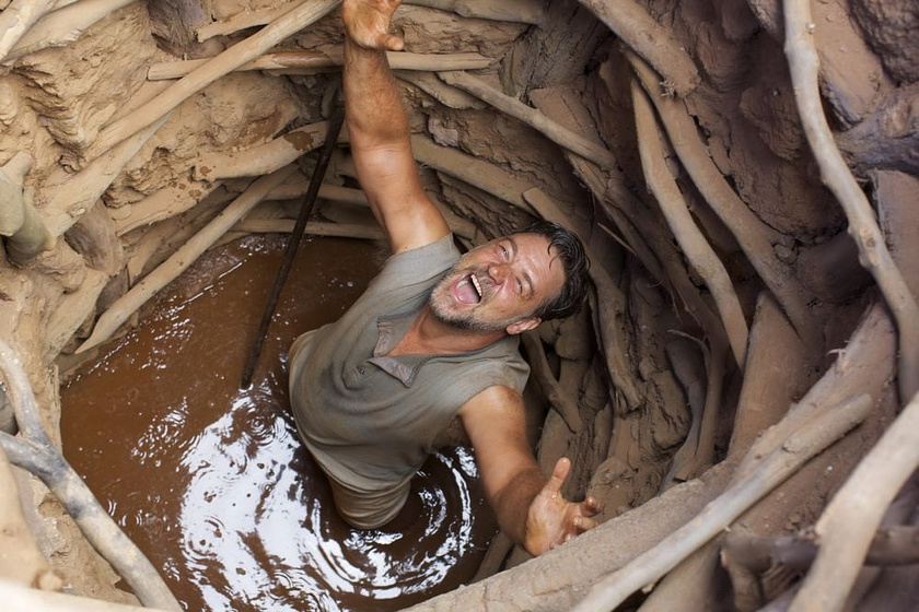 Russell Crowe en El Maestro del agua