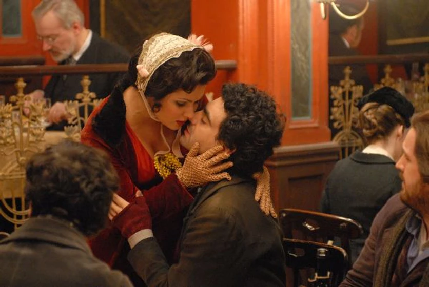 Anna Netrebko y Rolando Villazón en la-boheme