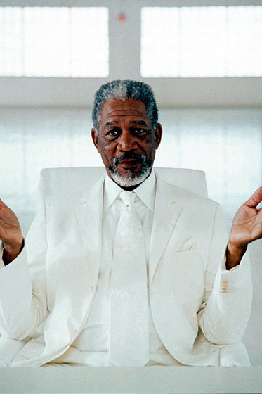 Morgan Freeman en Como Dios