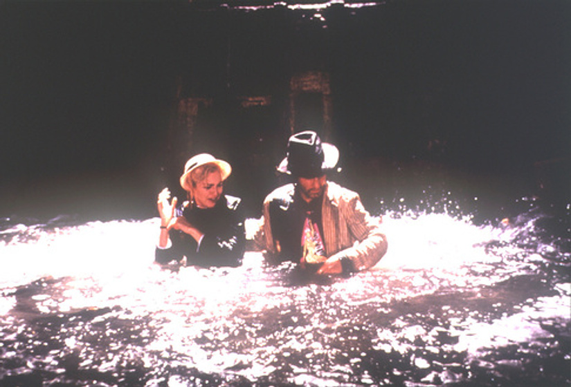 Madonna y Sean Penn en Shanghai Surprise