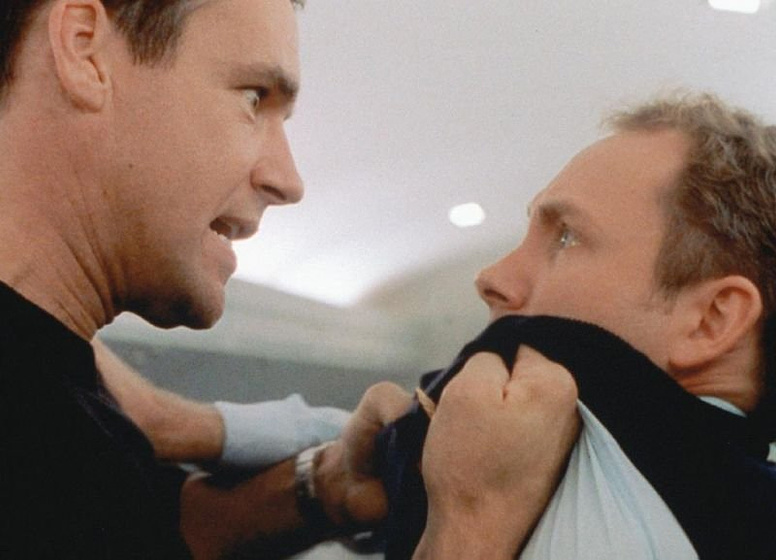 David James Elliott y Stephen Lang en La Vida en sus Manos