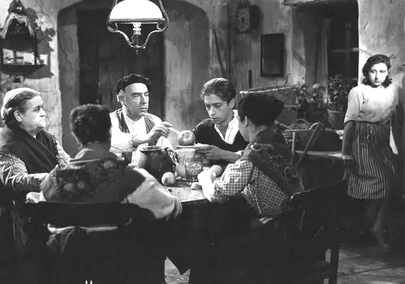 Mary Carrillo y Carlos Muñoz en marianela-1940