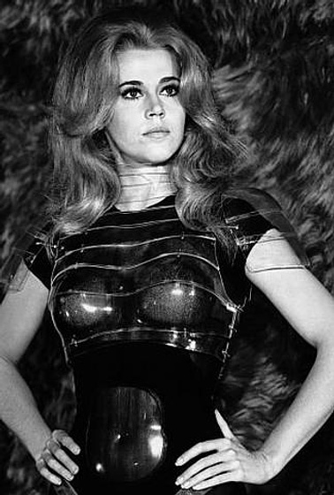 Jane Fonda en Barbarella, la Venus del Espacio
