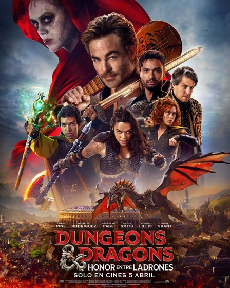 Imagen de dungeons-dragons-honor-entre-ladrones (Cartel español)