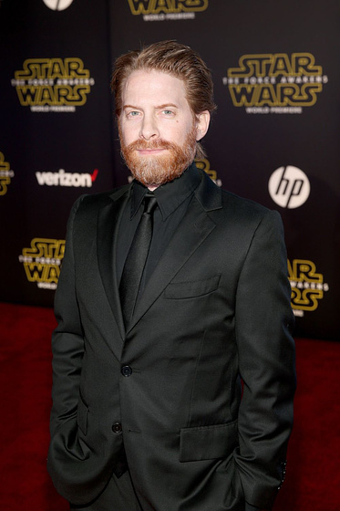 Seth Green en Star Wars: Episodio VII. El Despertar de la Fuerza (Premiere Mundial en Los Angeles. Diciembre 2015)
