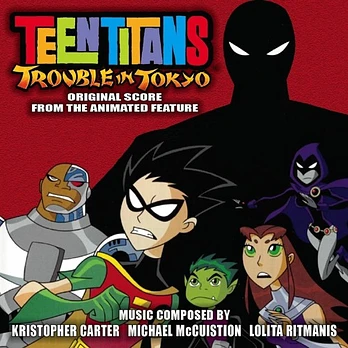 Carátula de la banda de sonido de Teen Titans: Trouble in Tokyo